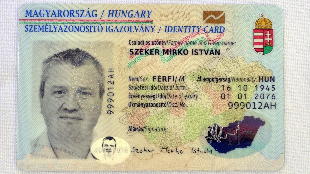 vásárolni személyi igazolványt