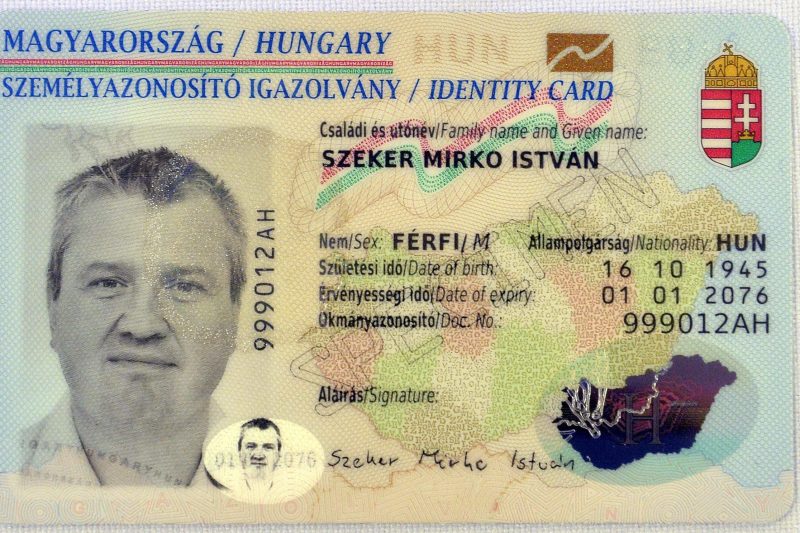 vásárolni személyi igazolványt